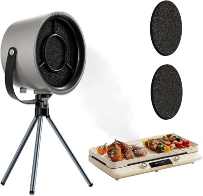 Portable Range Hood, 3-Speed Kitchen Exhaust Fan W/ 5 Filters, 1200Pa, Low Noise - Image 1 of 4