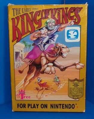 King of Kings: The Early Years Nintendo Entertainment 1991 NES Camel Cover CIB - Image 1 of 4