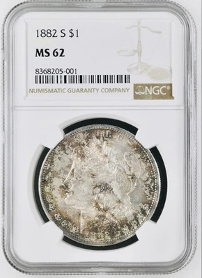 1882-S San Francisco Morgan Silver - Image 1 of 2