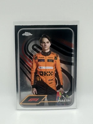 2024 Topps Chrome Formula 1 Oscar Piastri #8 - Image 1 of 2