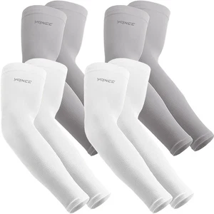YQXCC 4 pares de mangas de brazo para hombres mujeres UPF 50 enfriamiento protección solar UV Spo... - Imagen 1 de 6