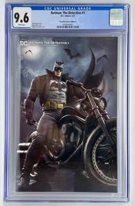 Batman: The Detective #1 Scorpion Virgin Variant B W/COA 321/1400 (2021) CGC 9.6 - Picture 1 of 8