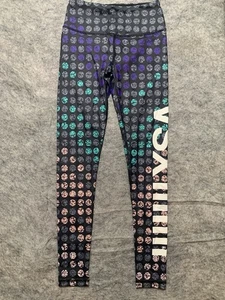 Victoria’s Secret Sport Knockout Leggings Womens XS/TP Multicolor Spellout 0777 - Picture 1 of 11