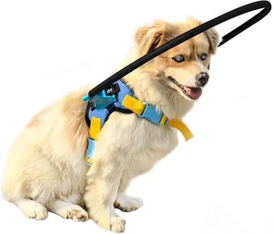 Aktualisiertes Blinden Hunde Schutz Halo Geschirr Halsband, Vertrauensaufbau Geschirr Führung - Bild 1 von 4