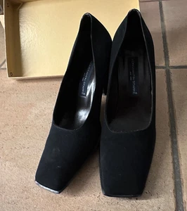 Konstantin Starke Pumps Stoff Schwarz Gr. 38,5 - Bild 1 von 6