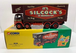 Corgi Classics No.12601 Foden Closed Pole Truck Silcocks of Warrington Diecast 1 - Picture 1 of 4