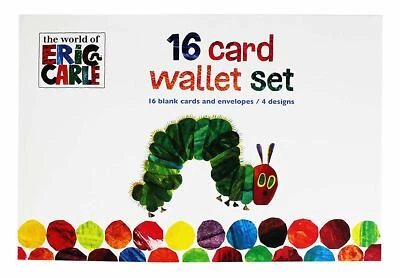 Robert Frederick - Eric Carle - Juego de billetera de 16 tarjetas - La oruga hambrienta Foto 1 de 2