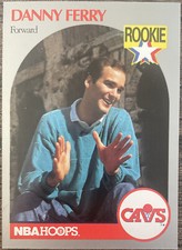 NBA Hoops Trading Card - #336 Danny Ferry - Rookie - CLEVELAND CAVALIERS