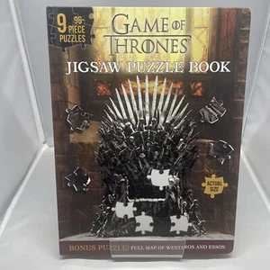 Game of Thrones Jigsaw Puzzle Book by Bill Scollon and Barbara Montini (2022,... - Picture 1 of 5