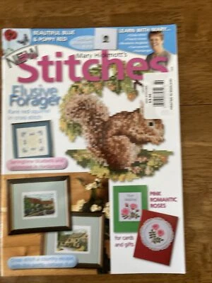 Mary Hickmott's New Stitches No. 169 Elusive Forager Rare Red Squirrel Cross St. - Image 1 of 3