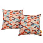 Modway Two Piece Outdoor Patio Pillow Set - Montage