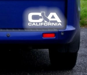 California CA USA State Reflective Sticker Decal - Picture 1 of 2
