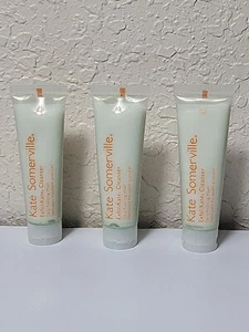 KATE SOMERVILLE ExfoliKate Cleanser Daily Foaming Wash 1oz Travel Size Sealed X3 - Picture 1 of 4
