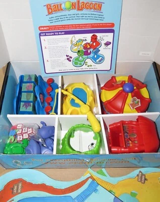 Balloon Lagoon 4 in 1 Carnival Game for Kids  -  2004 Cranium  - Complete & Nice - Image 1 of 4