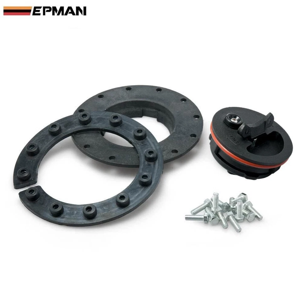 Tapa de llenado universal del tanque de gas de pila de combustible tapa giratoria + placa de llenado + accesorios Foto 1 de 4