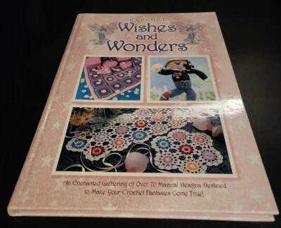 CR8 THE NEEDLECRAFT SHOP 2000, WISHES AND WONDERS CROCHET PATTERN BOOK - Image 1 of 4