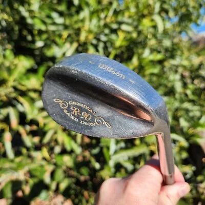 Wilson Original R-90 Sand Iron 35" RH w/ Original Brown Shaft - Image 1 of 4