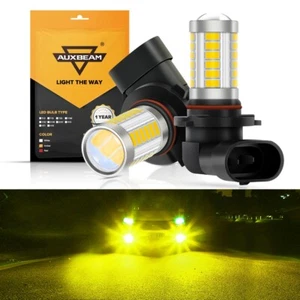 For Chevy Silverado 1500 2500 HD 2003-2006 2X 9145 H10 LED Foglight Bulbs Yellow - Picture 1 of 12
