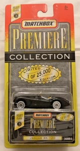 Matchbox /Jaguar XK-120 Convertible/Black/Premiere Collection Vintage 1995/New - Picture 1 of 15