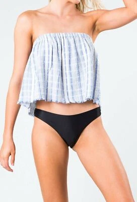 Top de Playa Rusty Marrakech Azul Amanecer NUEVO CON ETIQUETAS Talla 10 12 PVP $49.99 Foto 1 de 4