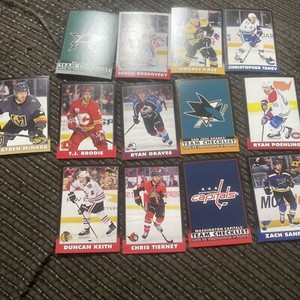 2020-21 O PEE CHEE MARQUEE RETRO BLACK BORDER /100 RC LOT Blank Back 10 Cards