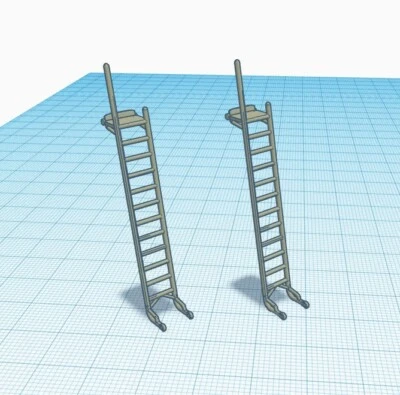 Echelles de servitudes AAE pour Mirage IV A et P  -1/72 - Photo 1/2