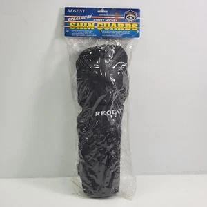 Vintage Regent NIHA Breakaway Streethockey schwarz Knie Schienbeinschoner 14" Neu! - Bild 1 von 9