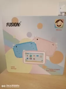 Fusion5 7" KD095 Kids Tablet PC 32GB Quad Core Android 8.1 GO WiFi BLUE - Picture 1 of 3