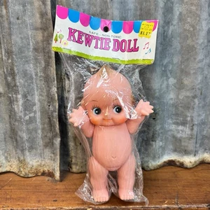 NOS Vintage VERSIEGELTE KEWTIE PUPPE 8" Sammlerstück Kewpie Baby Spielzeug Vinyl Gummi - Bild 1 von 11
