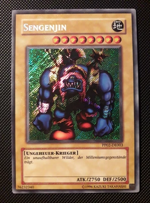Yu-Gi-Oh! Sengenjin, PP02-DE003, SCR, 2. Auflage, Foilbleed, Deutsch, Excellent - Bild 1 von 4