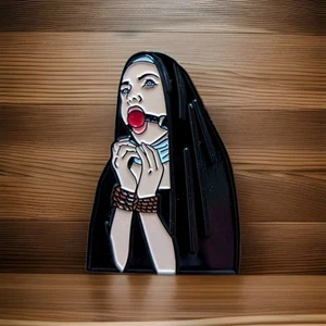 Kinky Nun Geeky And Kinky Enamel Pin - Picture 1 of 1