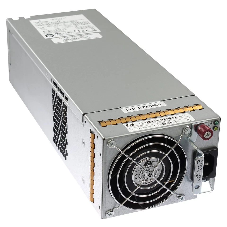 HP Storage-Netzteil MSA 2324 595W - 592267-001 - Bild 1 von 4