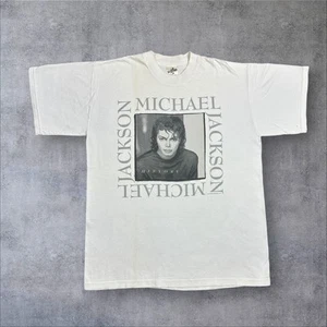 Camiseta De Colección 1996 Michael Jackson HIStory Tour Rey del Pop Puntada Única Talla L - Imagen 1 de 10