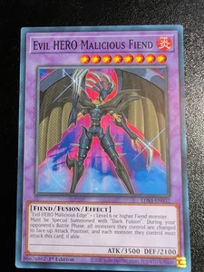 Evil HERO Malicious Fiend LDS3-EN032 Legendary Duelists: Season 3 1st Edition - Picture 1 of 3