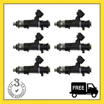 6x Inyectores de combustible para Suzuki Equator 2009-2012 Infiniti QX56 2004-2010 4,0 L 5,6 L Foto 1 de 4