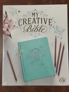 ESV Holy Bible, My Creative Bible For Girls, Faux Leather Hardcover w/Ribbon - Imagen 1 de 3