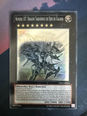 number 107: galaxy-eyes tachyon dragon Legume-sp044 Ghost Rare - Image 1 of 2