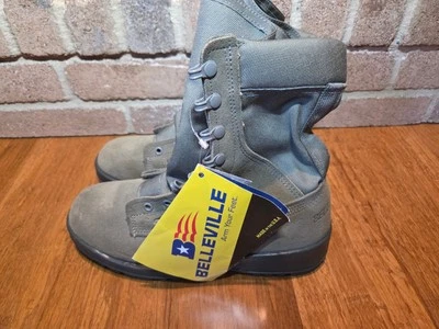 NEW Belleville Women’s F600 Hot Weather Steel Toe Boot Size 6 R Sage (no laces) - Image 1 of 4