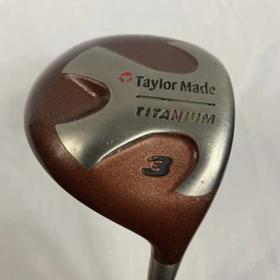 Taylor Made Titanium 3 RH Bubble Shaft 3 Wood (Metal) S-90 Plus 43in - Image 1 of 4