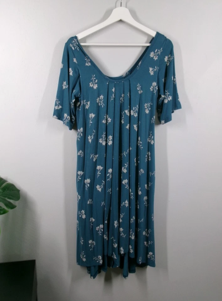 Vestido MAMA para mujer talla 00-6 pequeño floral manga corta mameluco de enfermería Foto 1 de 4