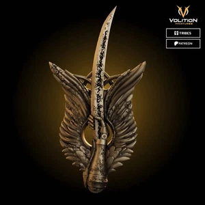 Talismans, Wingblade, Grace of the Tree | Prop LARP Cosplay | Volition Miniature - Picture 1 of 11