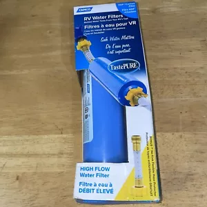 Camco RV/Marine TastePure Water Carbon Filter w/ Flexible Hose Protector - Picture 1 of 6