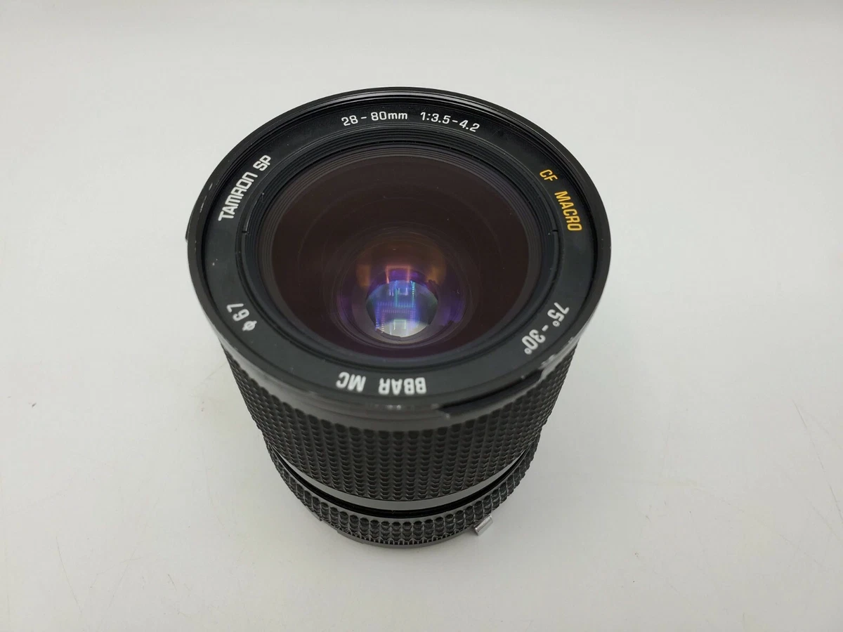Tamron SP Camera Lenses 28-80mm Focal f/3.5-4.2 Maximum Aperture