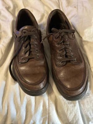 Туфли туристические Mephisto City темно-коричневые кожаные размер 8 оксфорды - Изображение 1 из 4