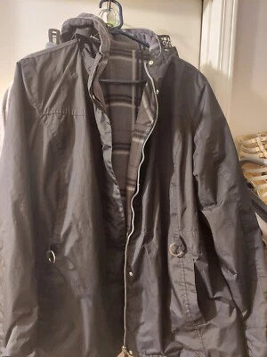 Abrigo de invierno Free Country reversible con capucha XL Foto 1 de 4