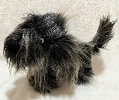 NUEVO Juguete de Peluche Mohair 18" Peludo Perro Peludo Años 70 Schuco Hegi Alemania Foto 1 de 4