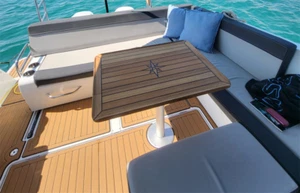 Boat Sliding Teak Table Top 580/340x600,580/340x800,580/340x1000mm Marine Yacht - Picture 1 of 31