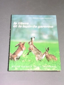 Chasse D. Simon Le lièvre et le lapin de garenne 1986 Etude illustrée - Imagen 1 de 3