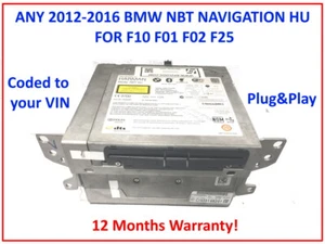 Any 2012-2016 BMW NBT Navigation HU Coded to Your VIN F10 F01 F02 F25 Warranty!! - Picture 1 of 2