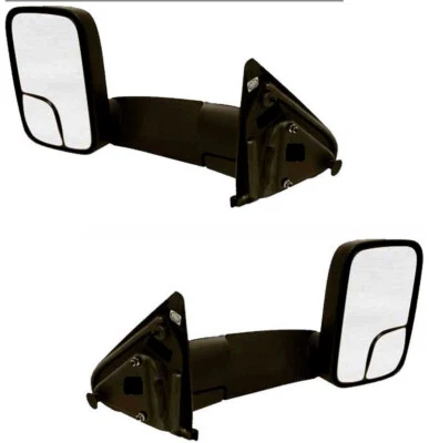 Mirrors For Dodge Ram 2500 3500 Truck 2003-2008 Left Right Pair 7 X 10 Manual - Imagem 1 de 4